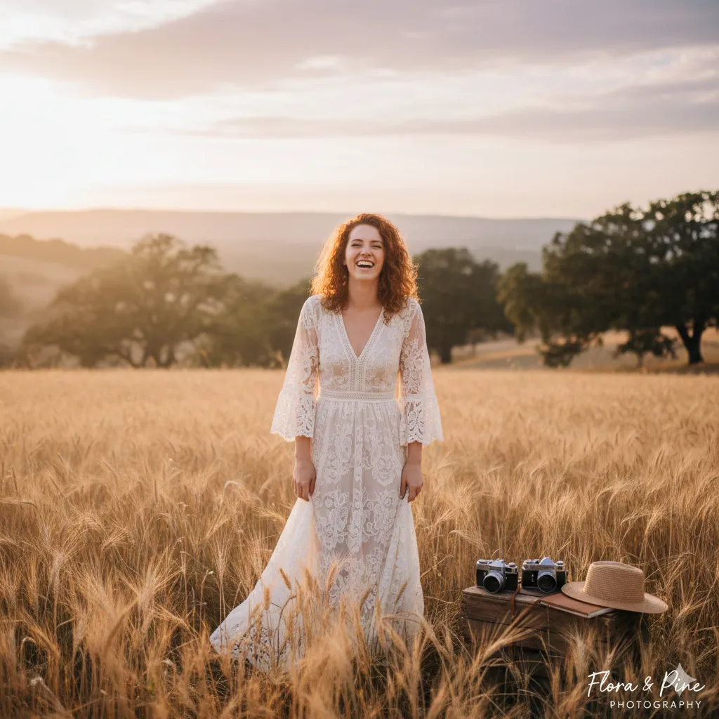 Portrait photography session sample